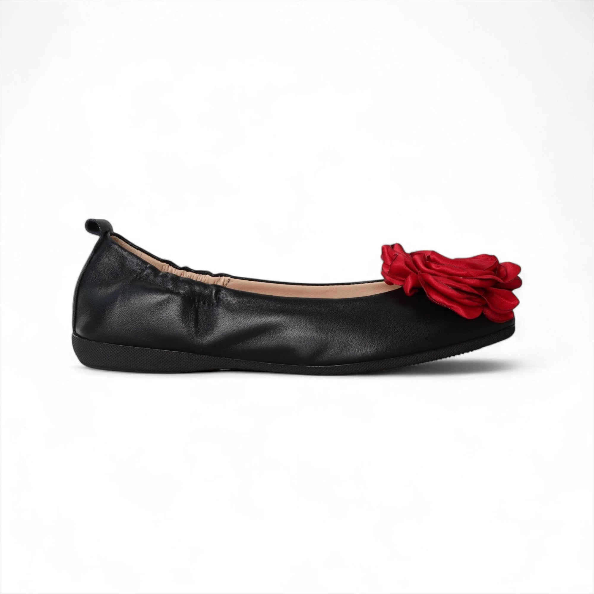 01 SOFT 💕 LA BALLERINA CAMBIO NAPPA SCHWARZ - La Ballerina