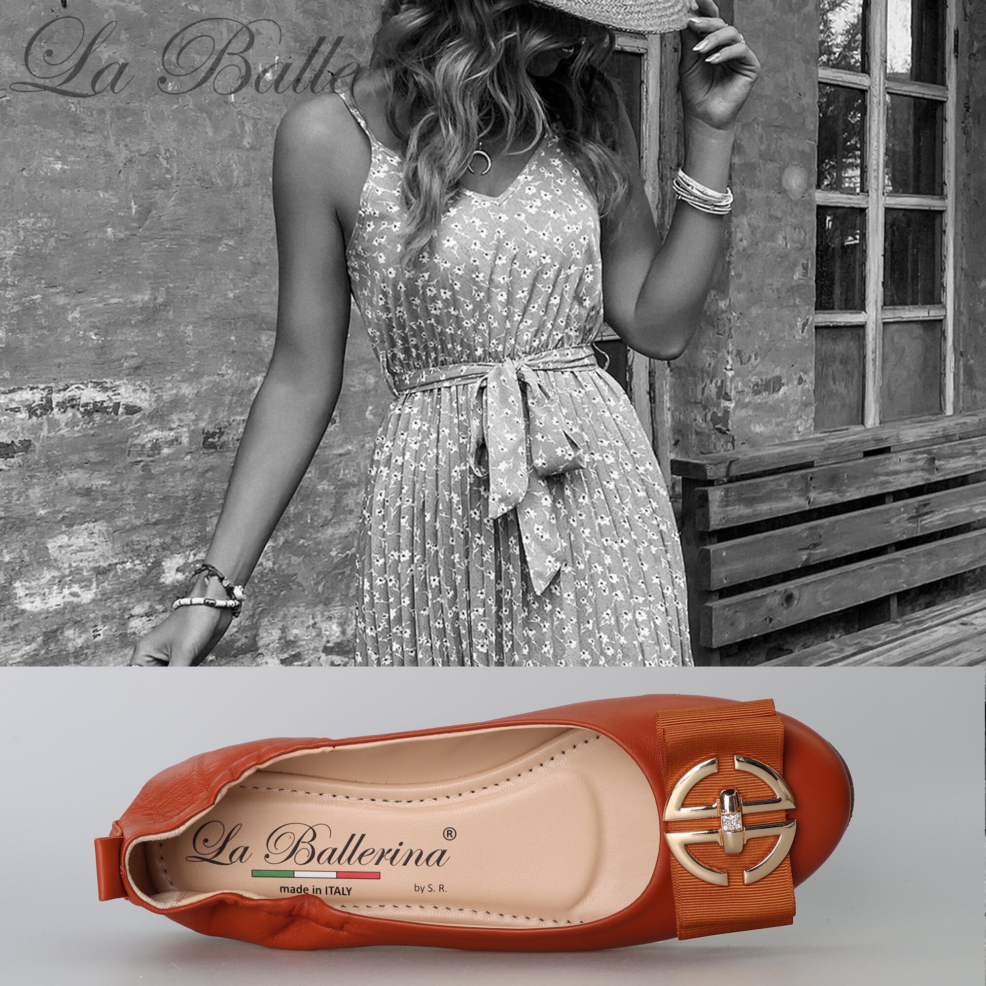 030 LA BALLERINA CAMBIO SOFT NAPPALEDER TERRA - La Ballerina