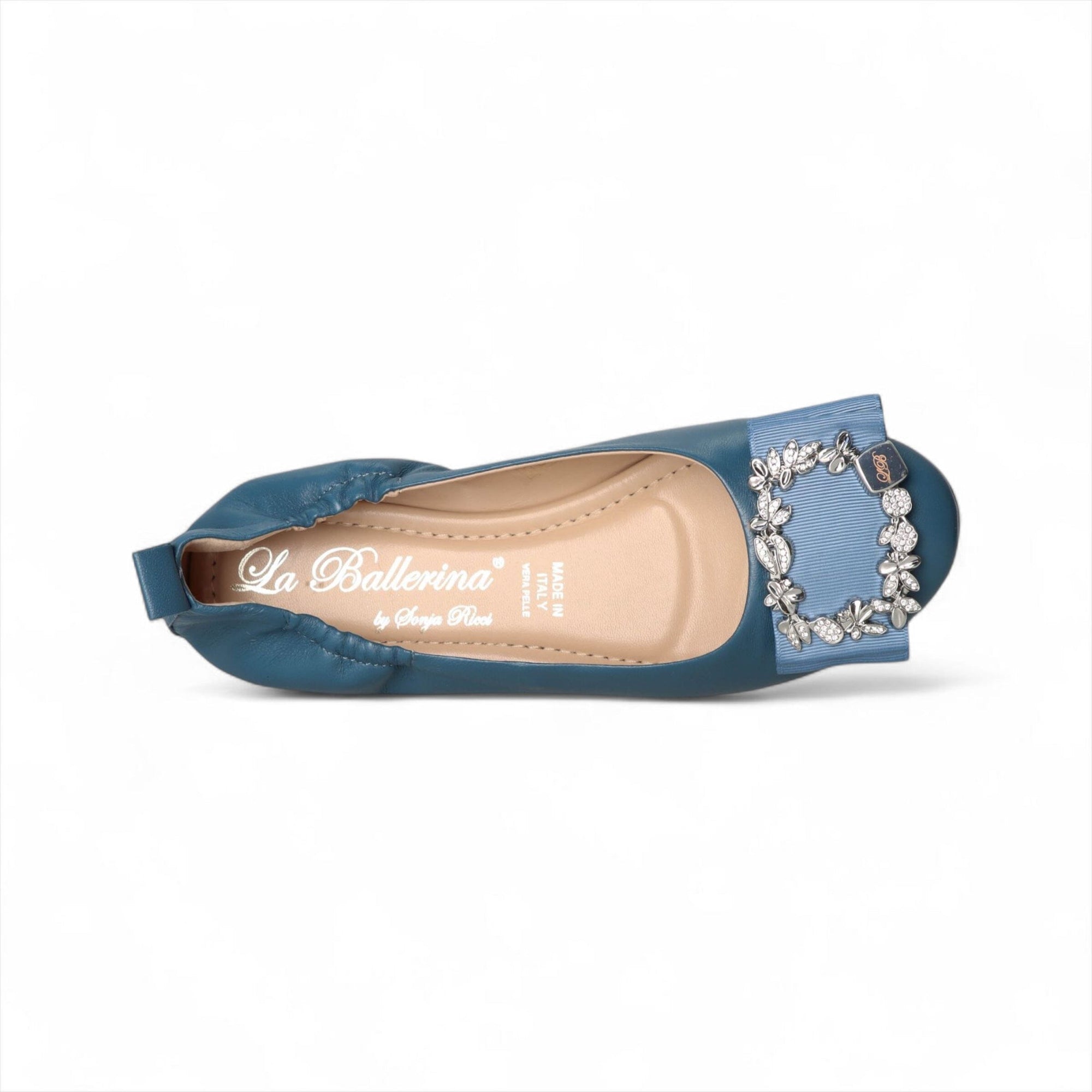 04 LA BALLERINA CAMBIO SOFT NAPPALEDER BLAU - La Ballerina