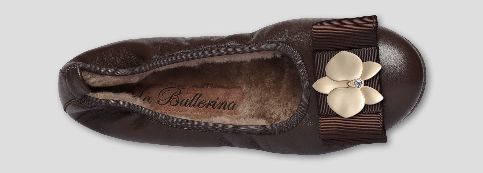 09W💕La Ballerina CAMBIO Warmgefüttert Nappa braun - La Ballerina