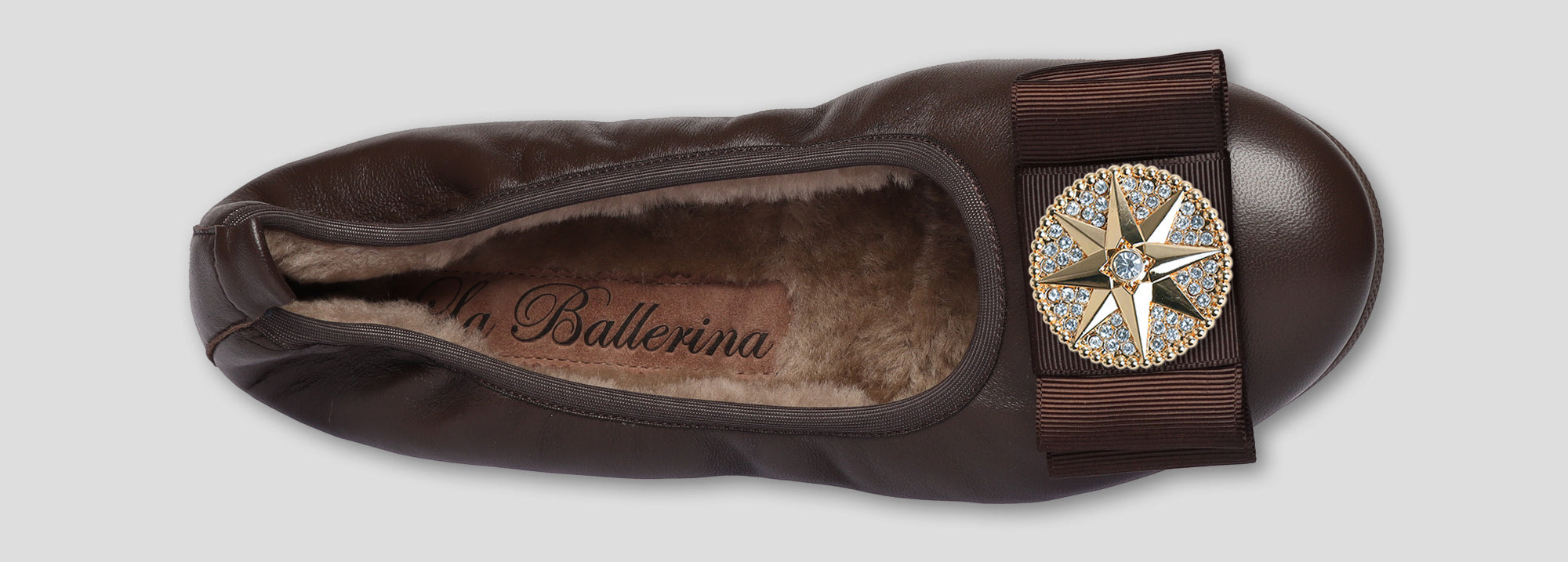 09W💕La Ballerina CAMBIO Warmgefüttert Nappa braun - La Ballerina