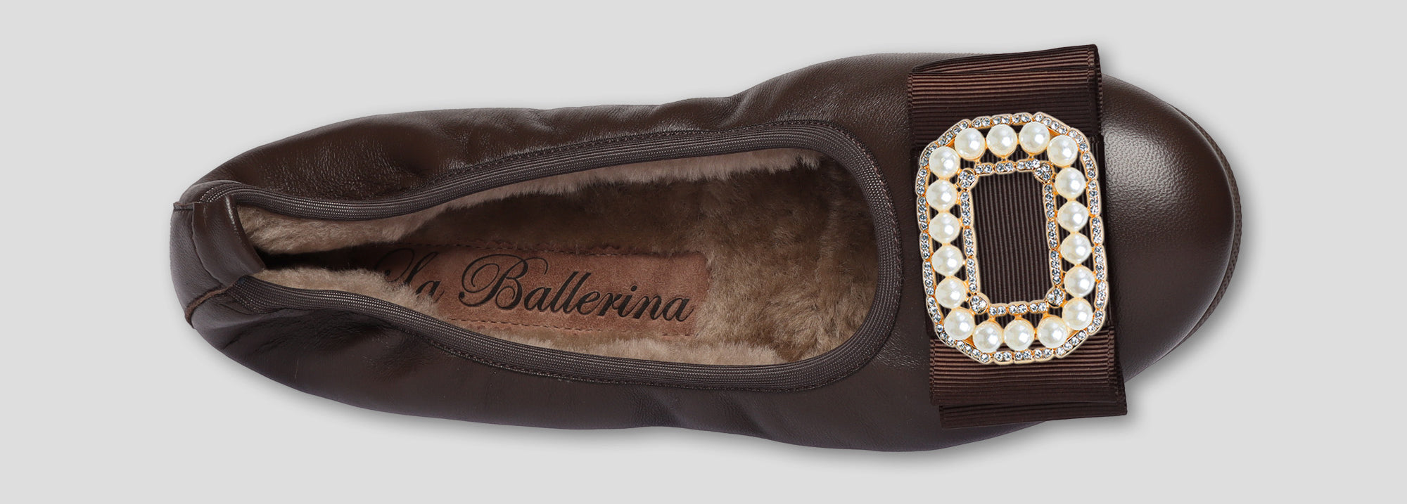 09W💕La Ballerina CAMBIO Warmgefüttert Nappa braun - La Ballerina