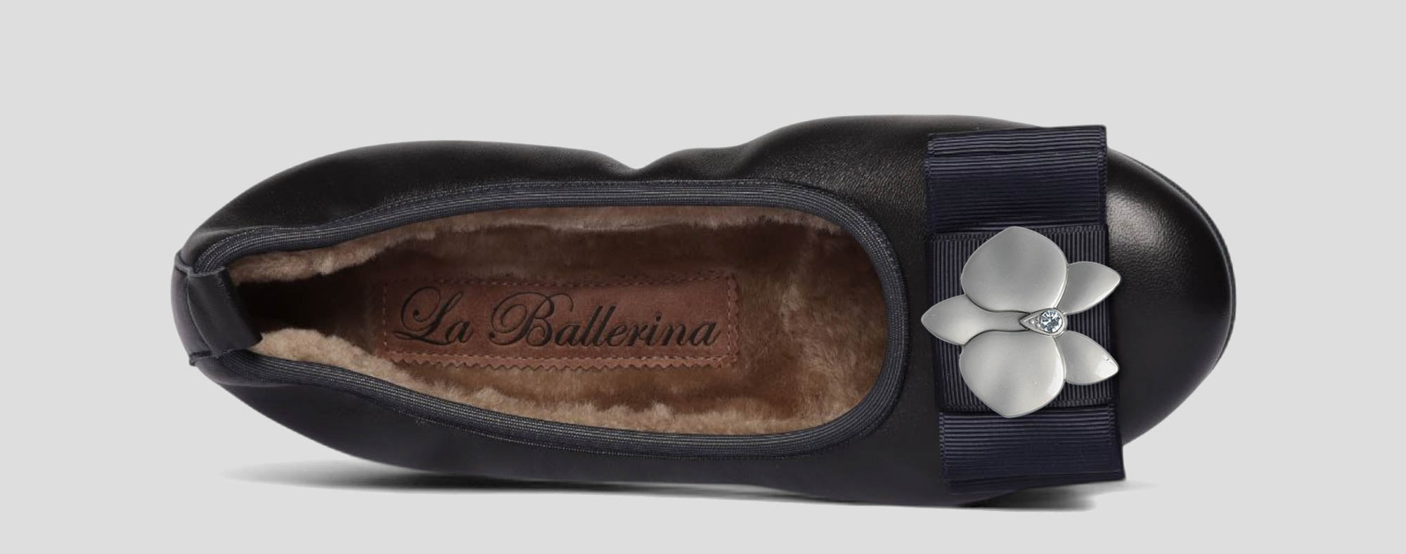 10W💕La Ballerina CAMBIO Warmgefüttert Nappa blau - La Ballerina