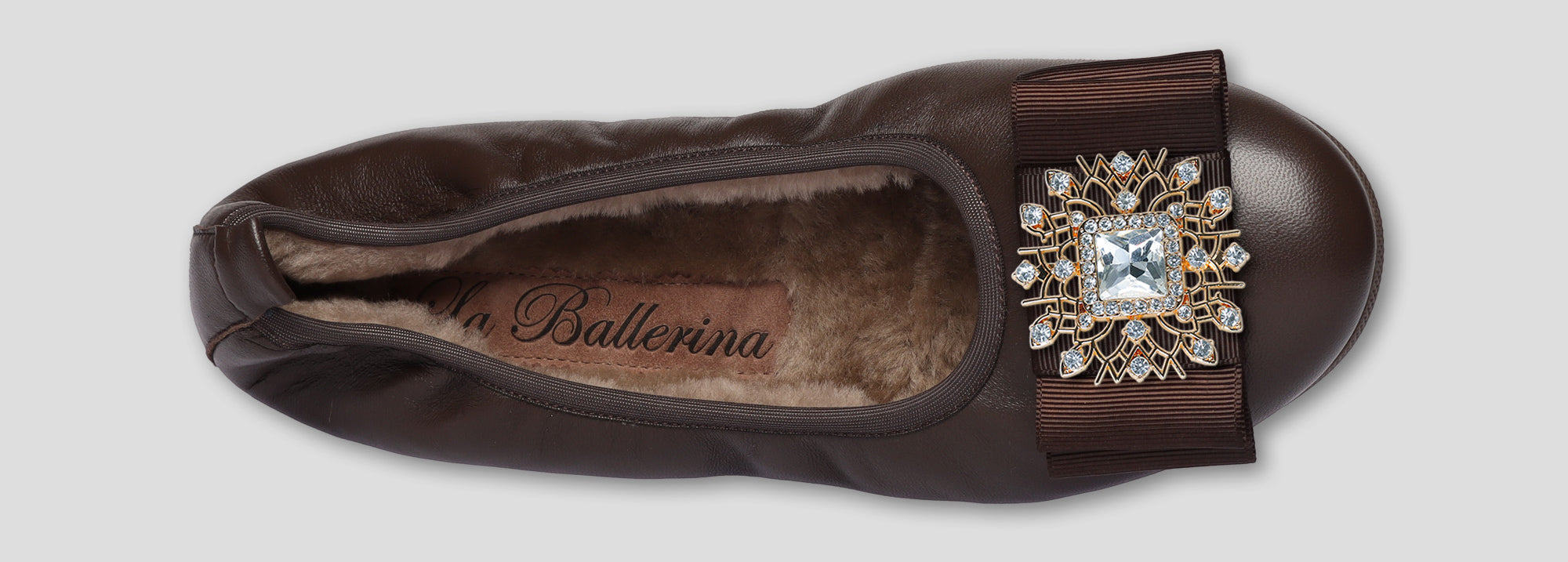 09W💕La Ballerina CAMBIO Warmgefüttert Nappa braun - La Ballerina
