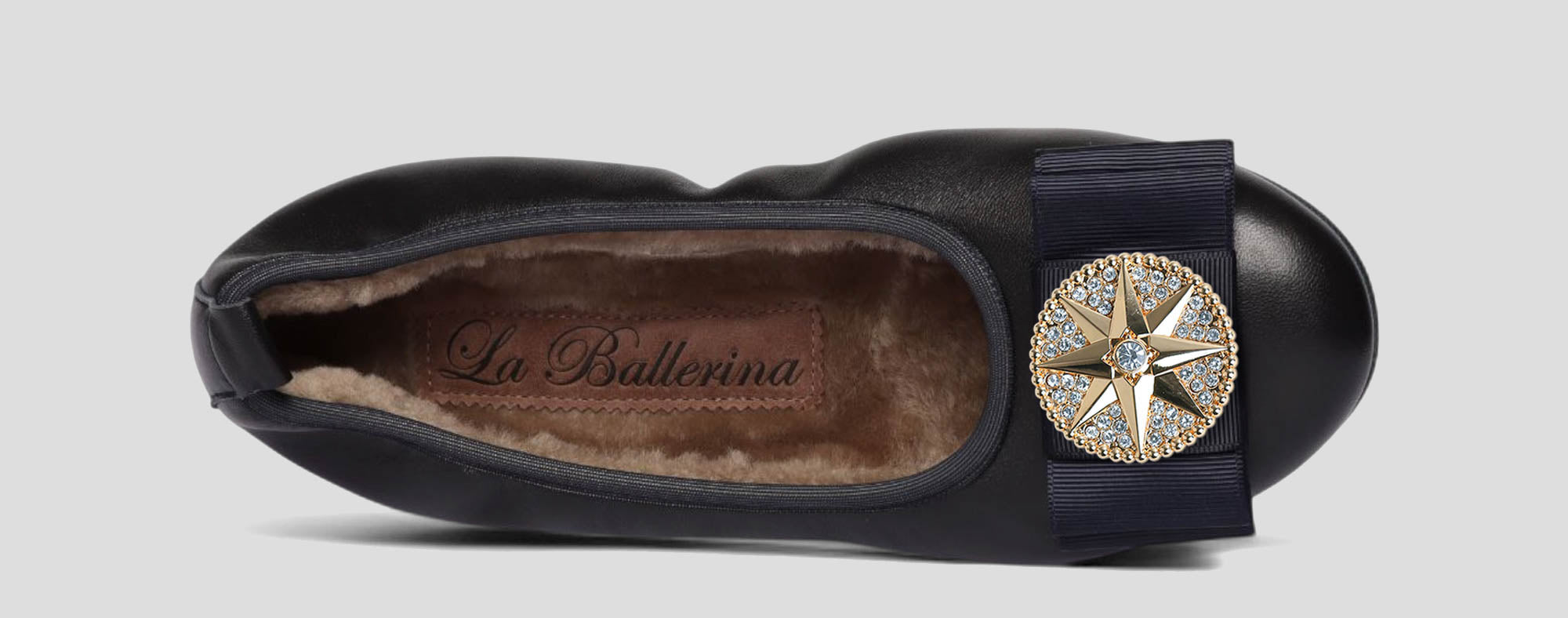 10W💕La Ballerina CAMBIO Warmgefüttert Nappa blau - La Ballerina
