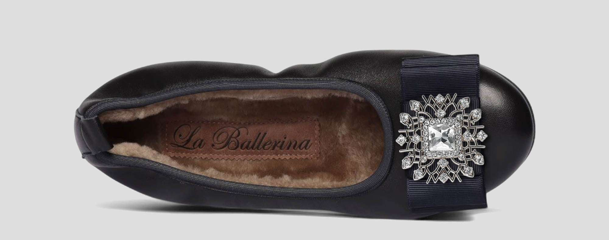 10W💕La Ballerina CAMBIO Warmgefüttert Nappa blau - La Ballerina