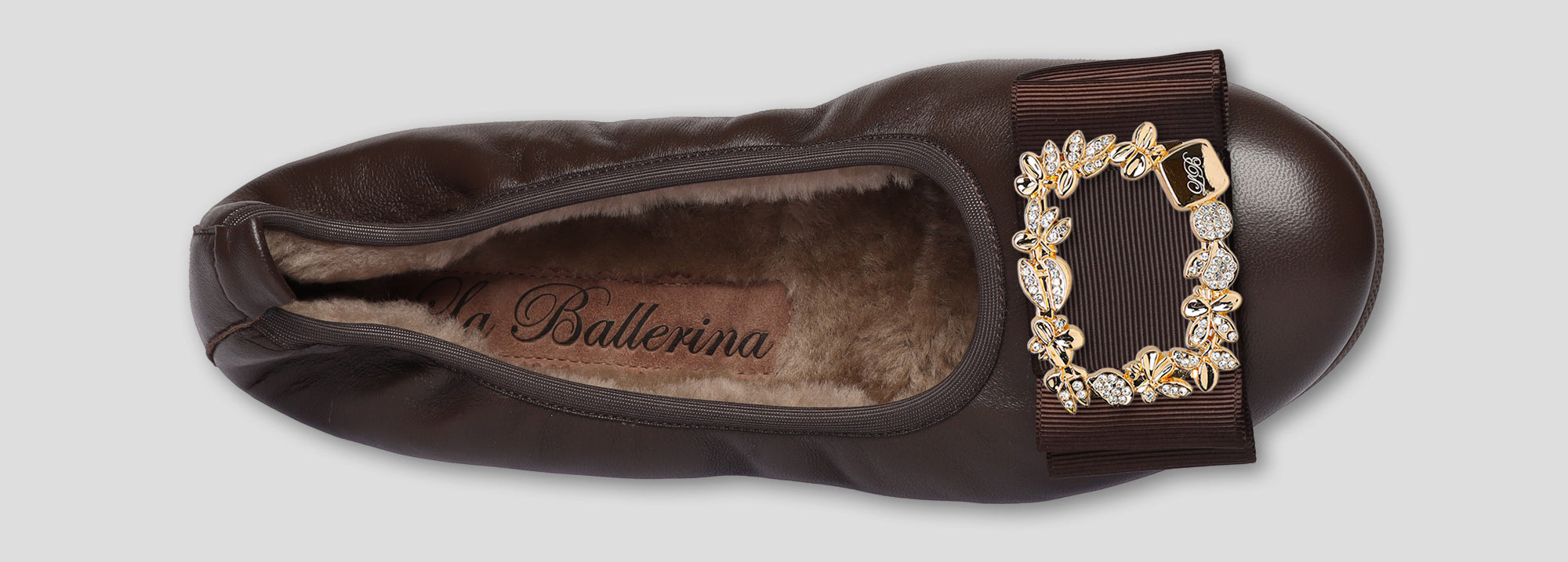 09W💕La Ballerina CAMBIO Warmgefüttert Nappa braun - La Ballerina