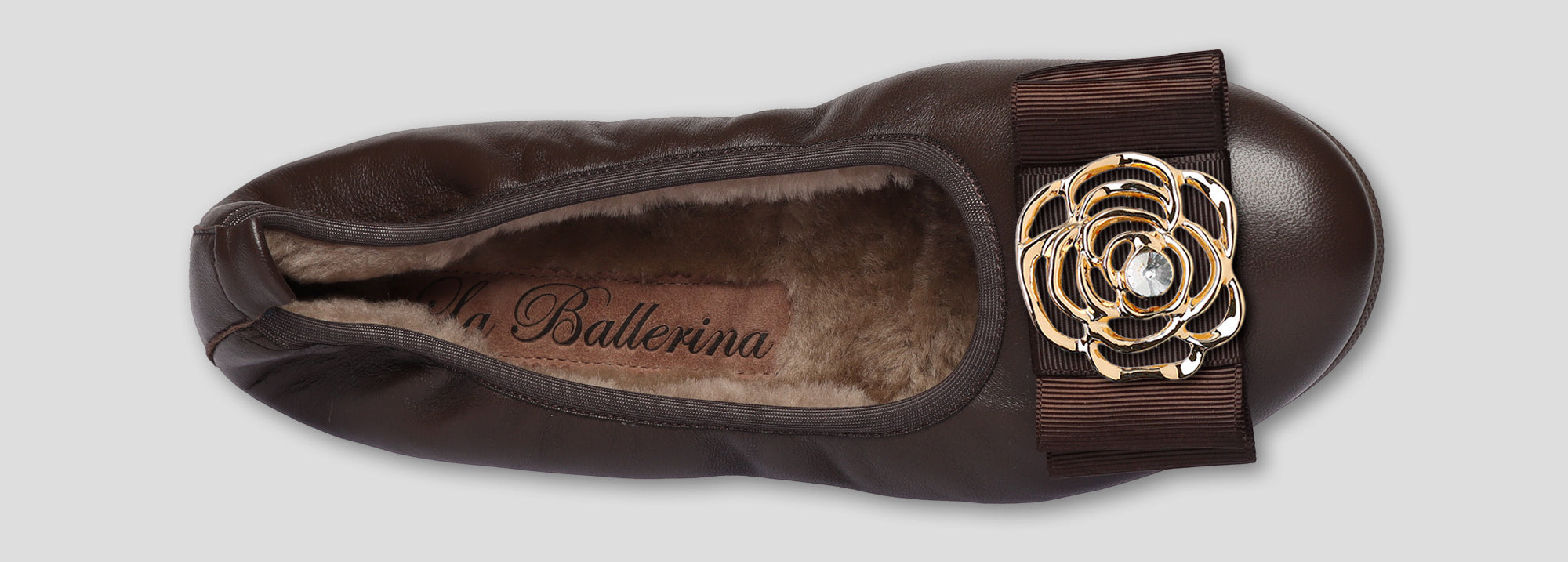 09W💕La Ballerina CAMBIO Warmgefüttert Nappa braun - La Ballerina