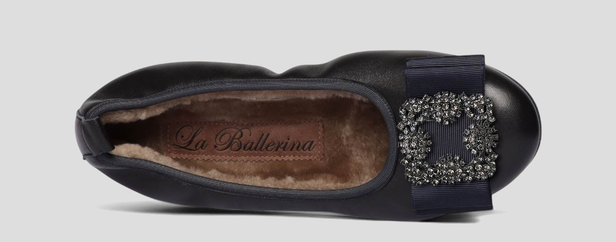 10W💕La Ballerina CAMBIO Warmgefüttert Nappa blau - La Ballerina