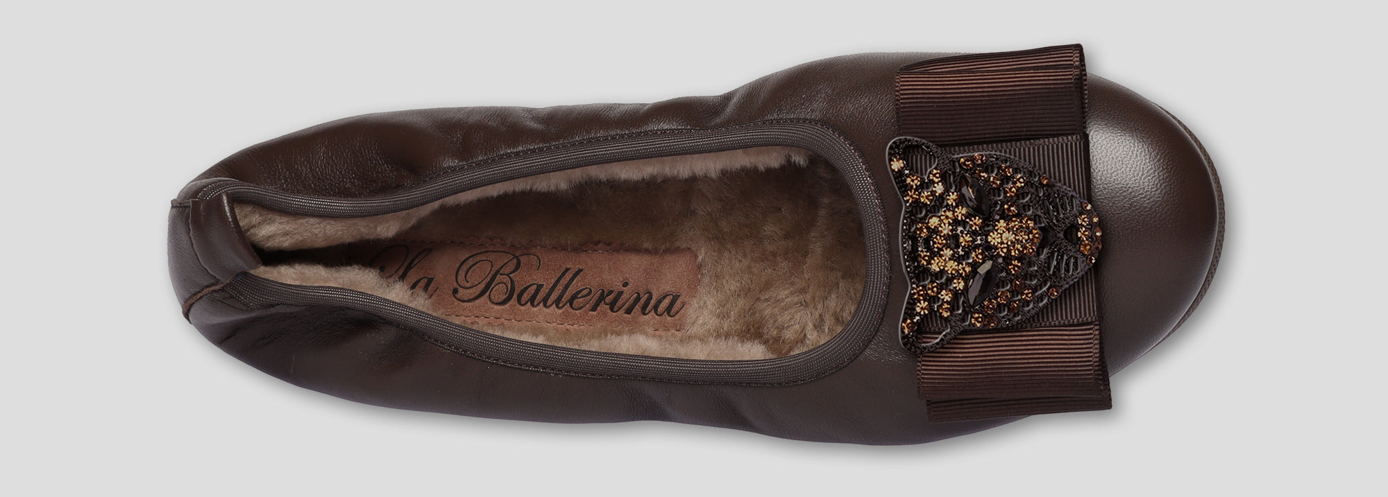 09W💕La Ballerina CAMBIO Warmgefüttert Nappa braun - La Ballerina