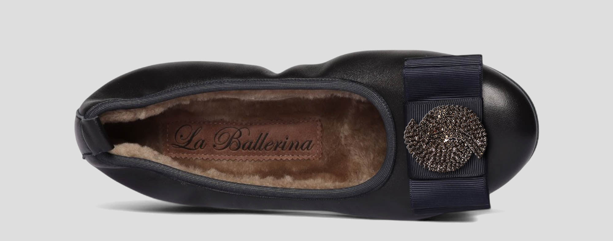 10W💕La Ballerina CAMBIO Warmgefüttert Nappa blau - La Ballerina