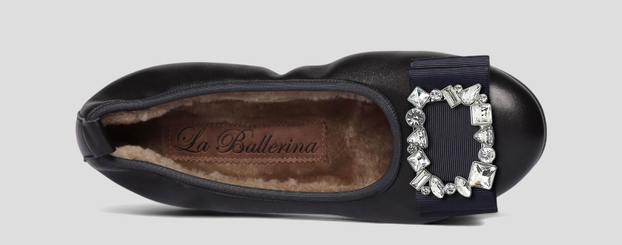 10W💕La Ballerina CAMBIO Warmgefüttert Nappa blau - La Ballerina