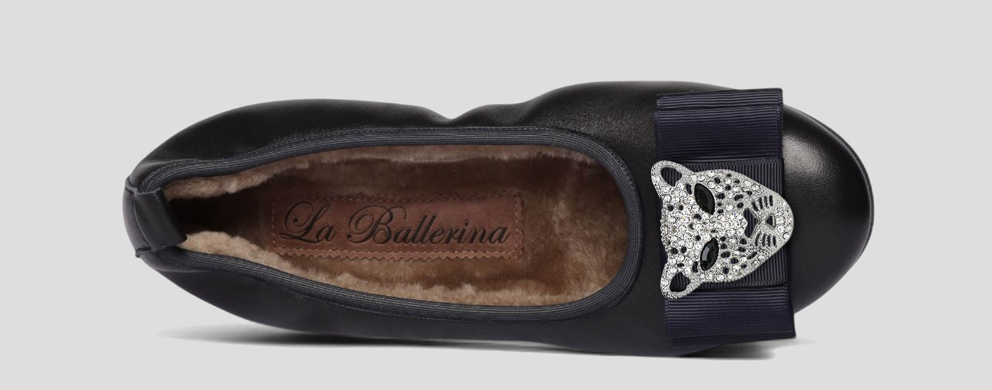 10W💕La Ballerina CAMBIO Warmgefüttert Nappa blau - La Ballerina