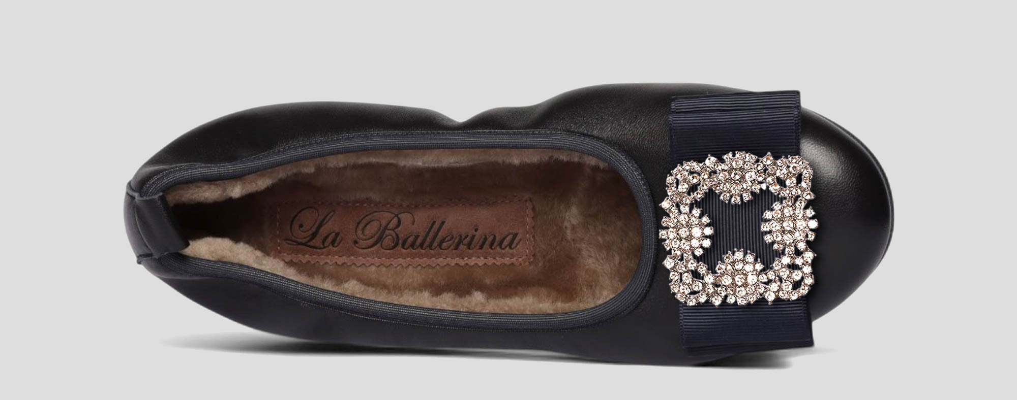 10W💕La Ballerina CAMBIO Warmgefüttert Nappa blau - La Ballerina