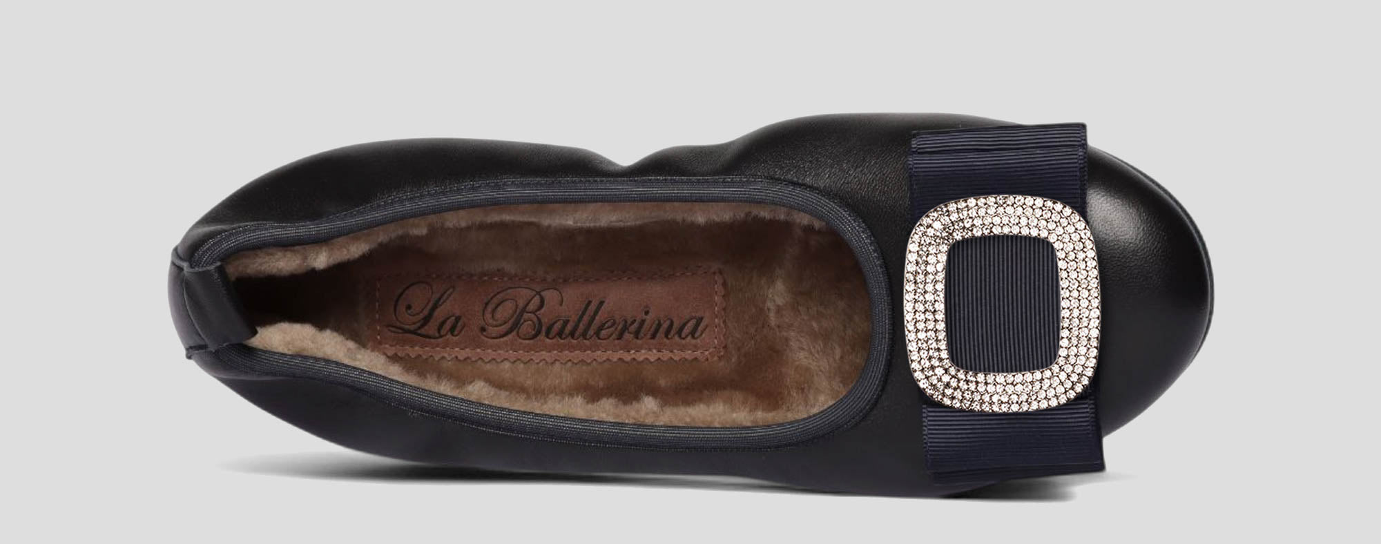 10W💕La Ballerina CAMBIO Warmgefüttert Nappa blau - La Ballerina