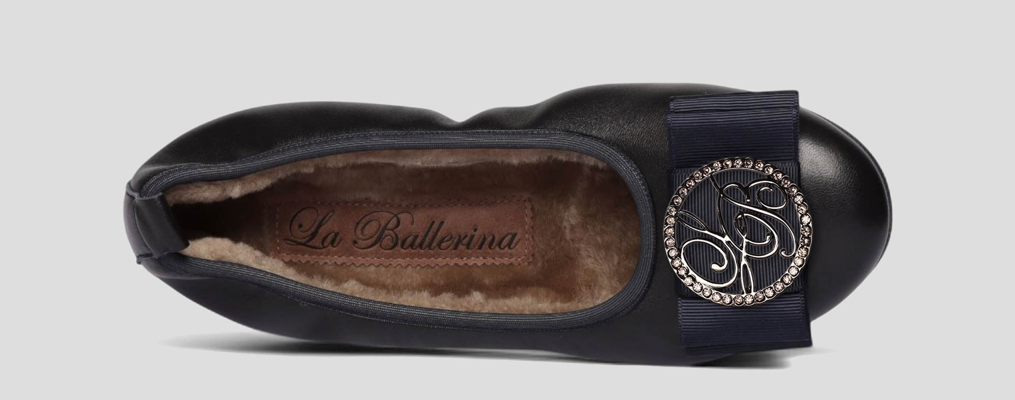 10W💕La Ballerina CAMBIO Warmgefüttert Nappa blau - La Ballerina