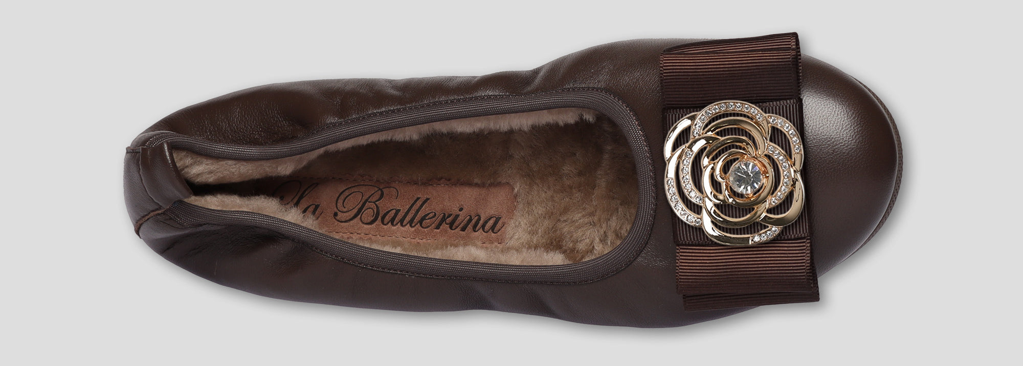 09W💕La Ballerina CAMBIO Warmgefüttert Nappa braun - La Ballerina