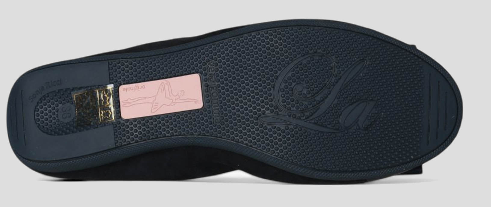 S76 💕La Ballerina cambio blau – elegante Leder-Ballerinas von Sonja Ricci