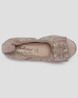 S21 💕 LA BALLERINA SIGNATURE CAMOSCIO TAUPE - La Ballerina