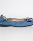 LA BALLERINA CAMBIO SOFT 13 VELOURSLEDER BLAU - La Ballerina