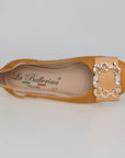 LA BALLERINA CAMBIO SOFT 28 | NAPPALEDER | GELB - La Ballerina