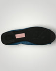LA BALLERINA CAMBIO SOFT 5 | VELOURSLEDER | PETROL - La Ballerina