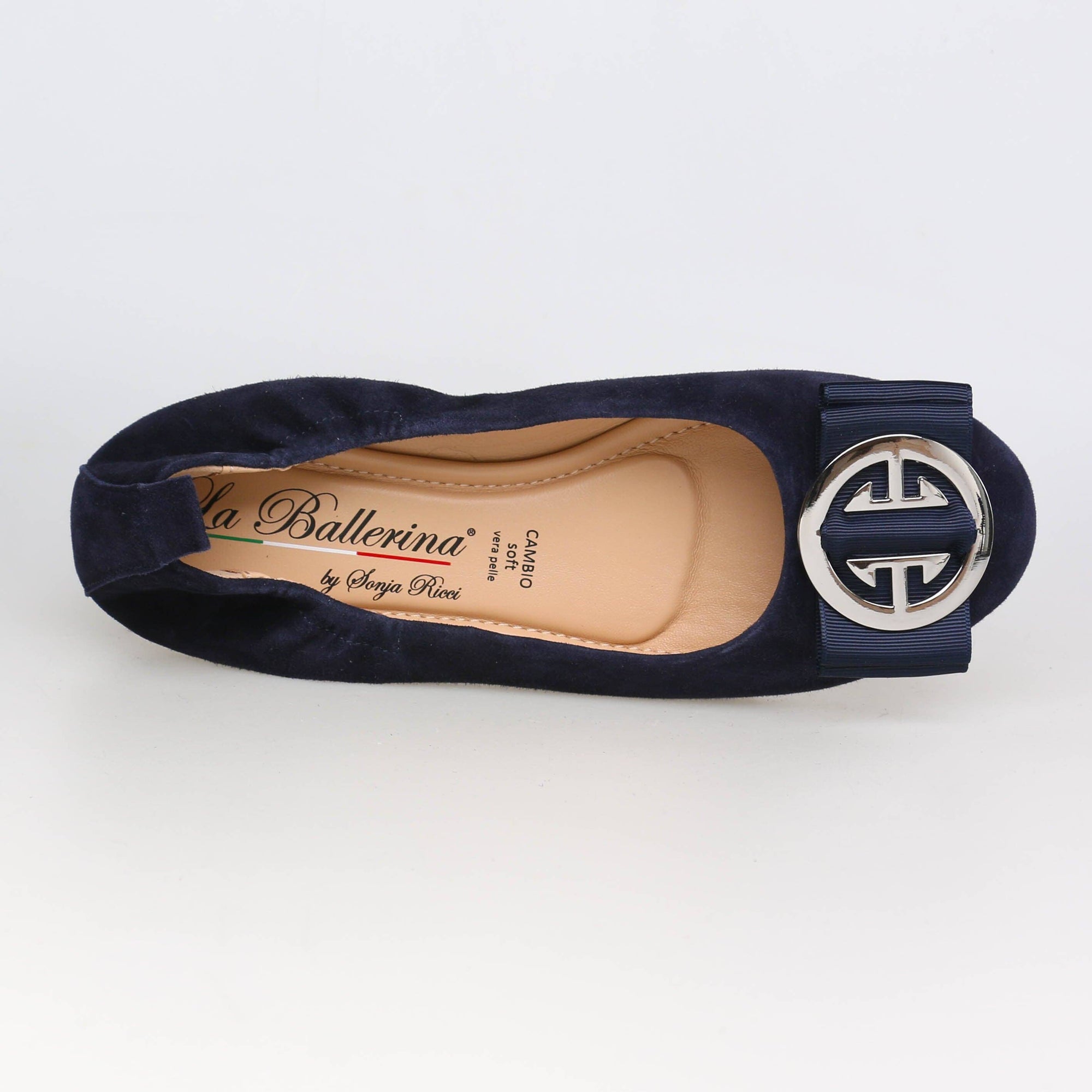 LA BALLERINA CAMBIO SOFT | VELOURSLEDER | BLU KLEOPATRA ARG. & LINDA ARG. - La Ballerina