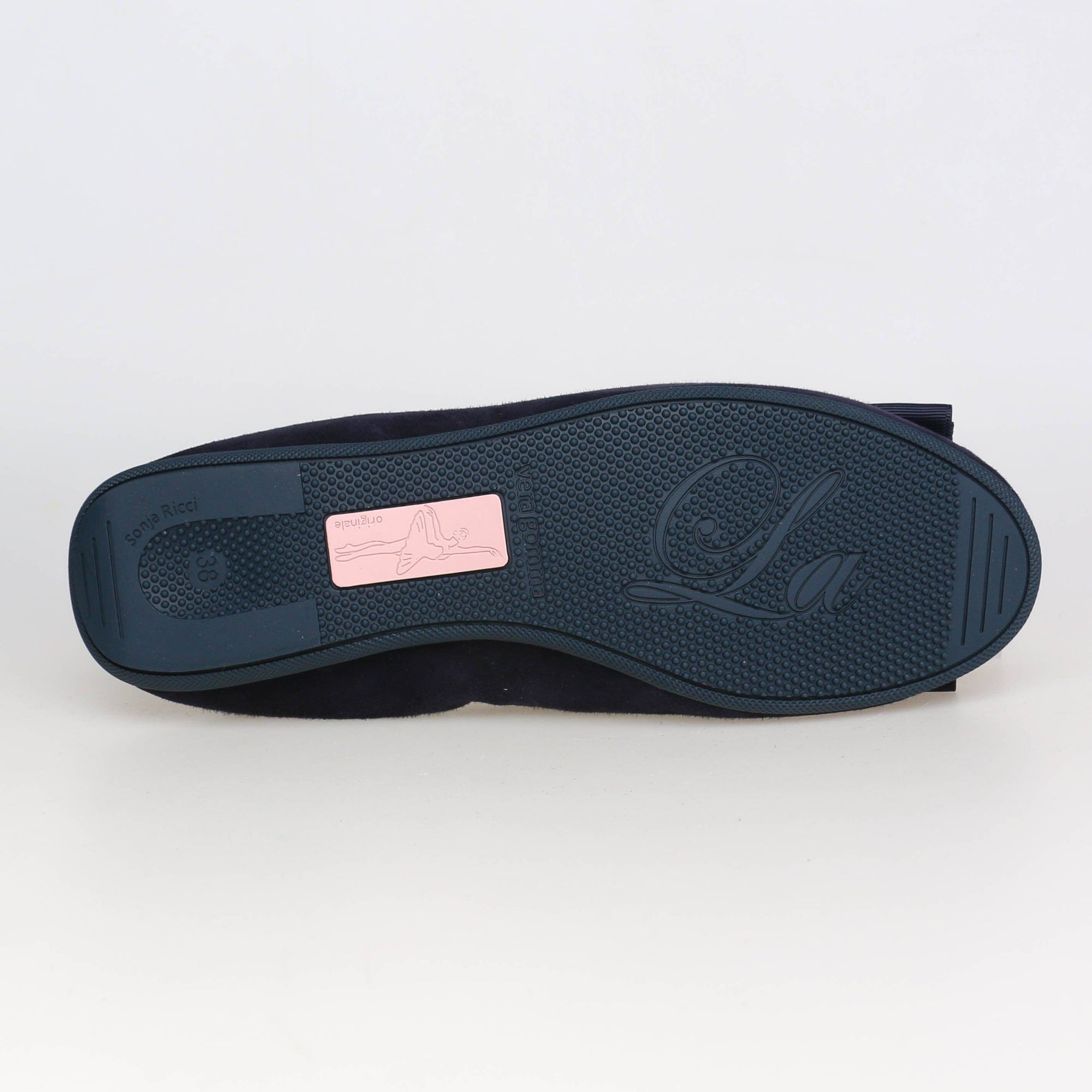 LA BALLERINA CAMBIO SOFT | VELOURSLEDER | BLU KLEOPATRA ARG. & LINDA ARG. - La Ballerina