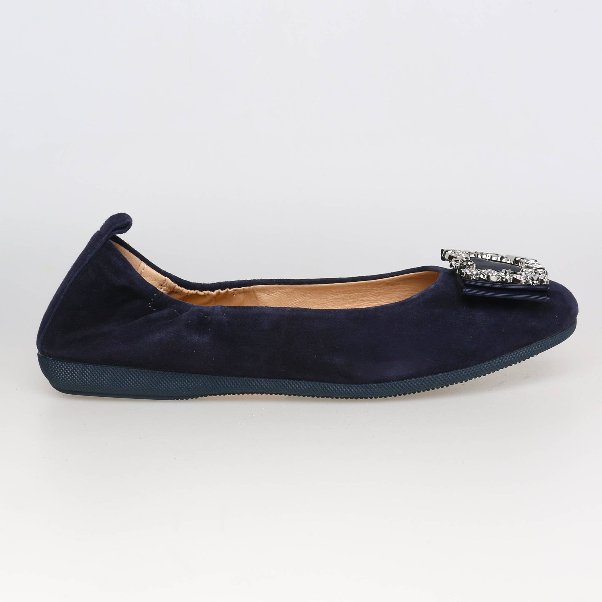 LA BALLERINA CAMBIO SOFT | VELOURSLEDER | BLU KLEOPATRA ARG. & LINDA ARG. - La Ballerina