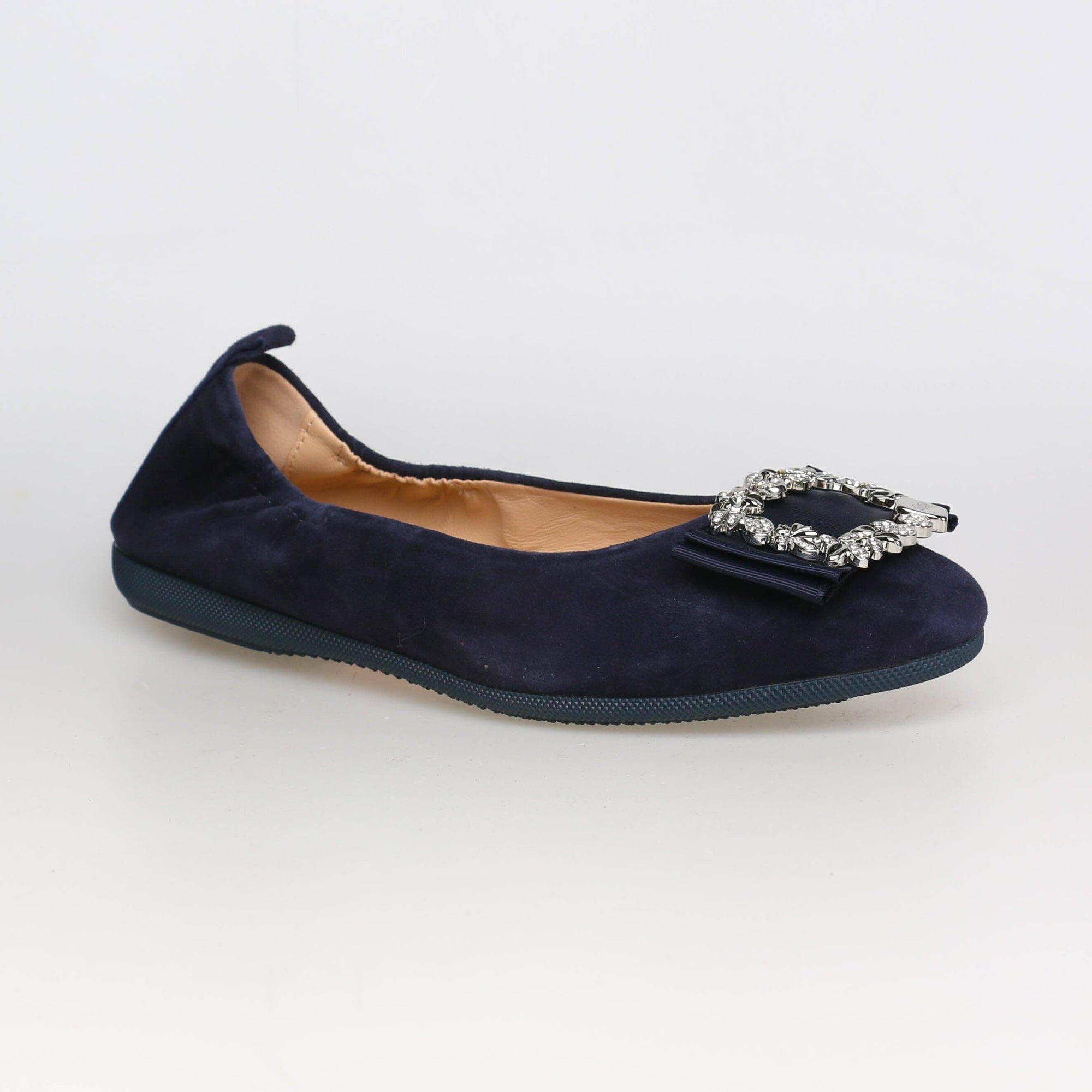 LA BALLERINA CAMBIO SOFT | VELOURSLEDER | BLU KLEOPATRA ARG. & LINDA ARG. - La Ballerina