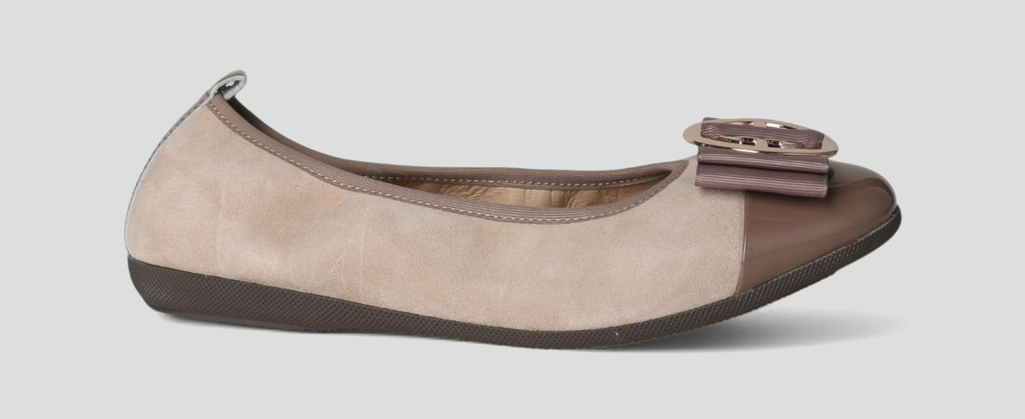S75 💕LA BALLERINA CAMBIO TAUPE VON SONJA RICCI - La Ballerina