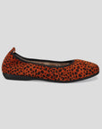 08W💕La Ballerina NO - CAMBIO Warmgefüttert Leopard Print - La Ballerina