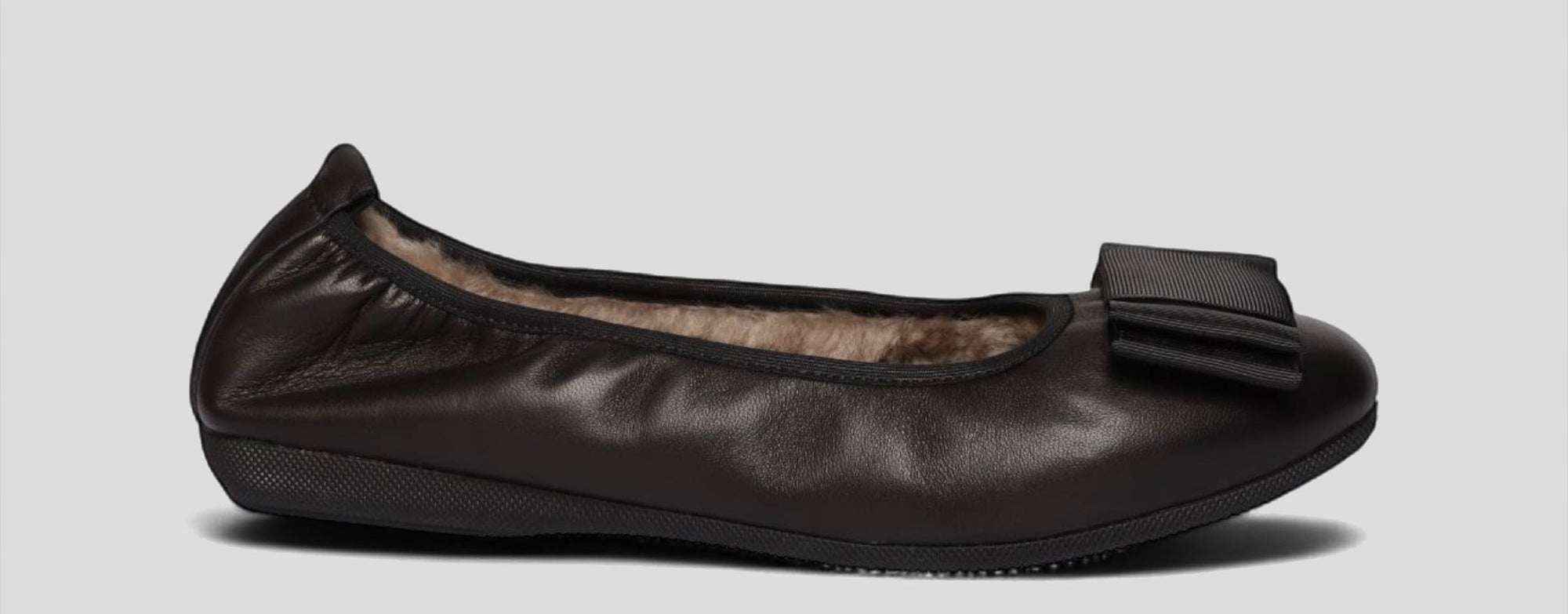 01W💕La Ballerina CAMBIO Warmgefüttert Nappaleder Schwarz