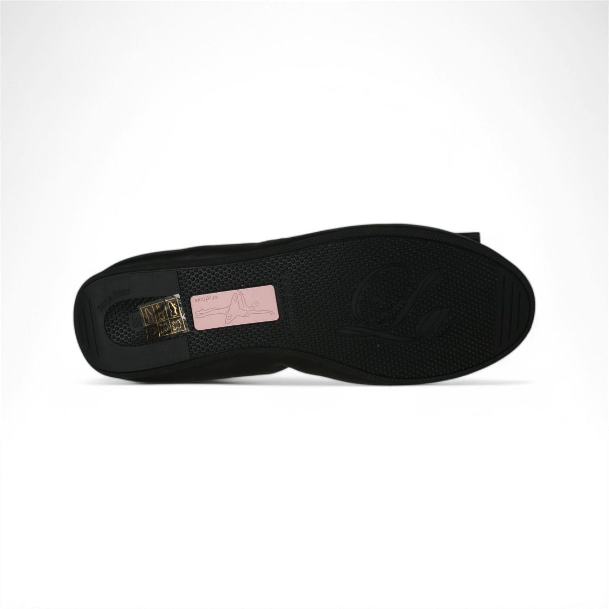 LA BALLERINA SIGNATURE S10 NAPPA NERO LOUISA ORO & LINDA С NERO - La Ballerina