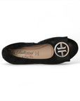 LA BALLERINA SIGNATURE S10 NAPPA NERO LOUISA ORO & LINDA С NERO - La Ballerina