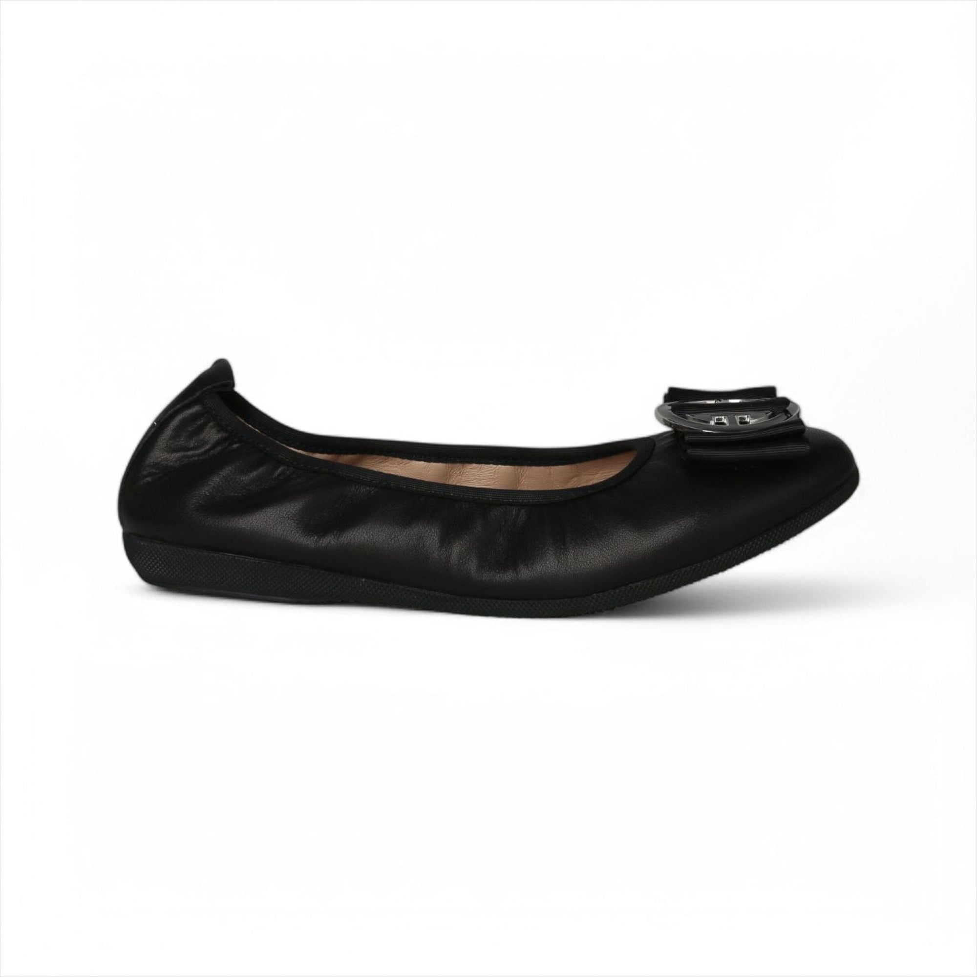 LA BALLERINA SIGNATURE S10 NAPPA NERO LOUISA ORO & LINDA С NERO - La Ballerina