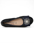 LA BALLERINA SIGNATURE S17 NAPPA BLU DIAMANT ARGENTO & LINDA ARGENTO - La Ballerina