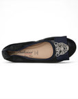 LA BALLERINA SIGNATURE S20 NAPPA BLU PANTERA ARGENTO & LINDA ARGENTO - La Ballerina