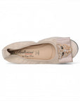 S26 💕 LA BALLERINA SIGNATURE CAMOSCIO BEIGE - La Ballerina