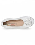 LA BALLERINA SIGNATURE S33 NAPPA BIANCO AMALIA ORO & LINDA C - La Ballerina