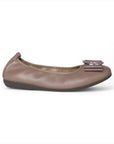 LA BALLERINA SIGNATURE S55 NAPPA TAUPE COCO DIAMANT ORO & LINDA C GOLD - La Ballerina