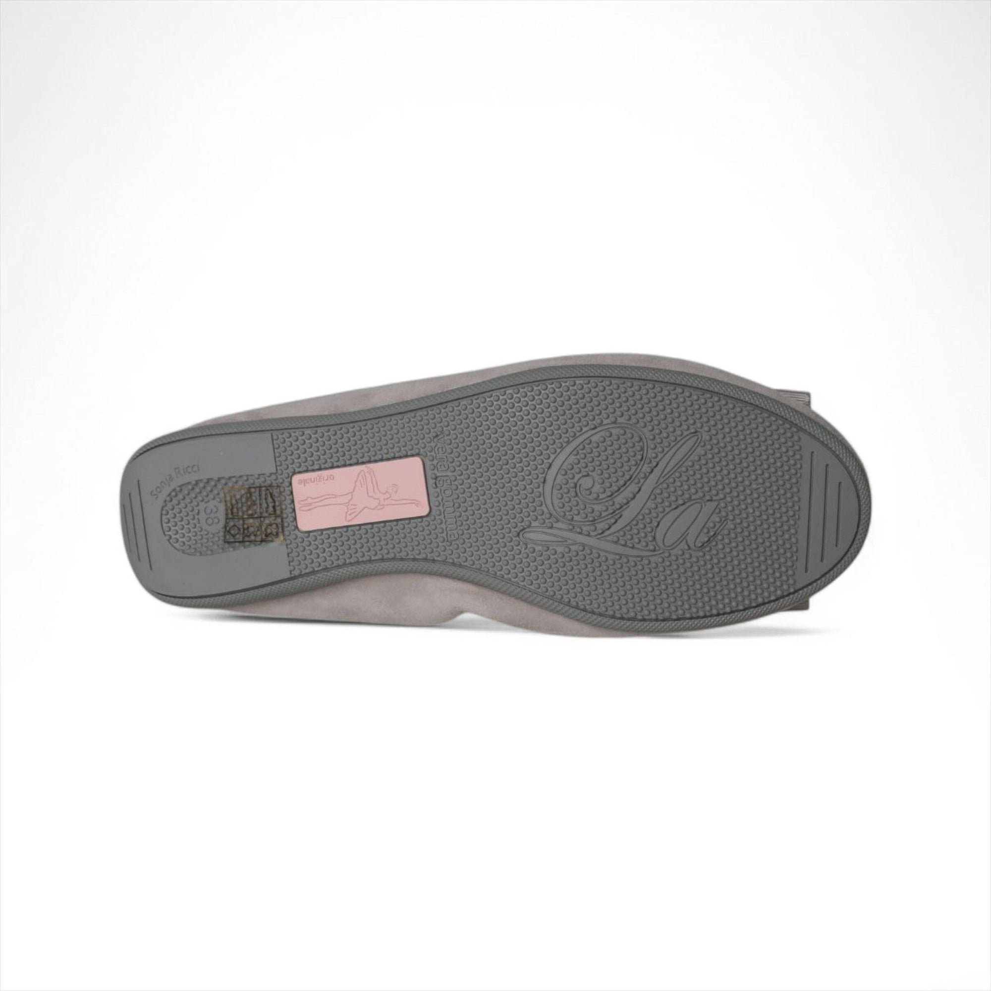 LA BALLERINA SIGNATURE S58 CAMOSCIO GRIGIO ISIDA ORO & LINDA C ARGENTO - La Ballerina