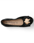 LA BALLERINA SIGNATURE S65 VERNICE NERO FIOCCO QUARTIERE ORO & LINDA C ORO - La Ballerina