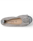 LA BALLERINA SIGNATURE S69 CAMOSCIO GRIGIO - VERNICE GRIGIO DIAMANT ARGENTO & LINDA С ARGENTO - La Ballerina