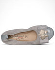 LA BALLERINA SIGNATURE S70 CAMOSCIO GRIGIO - VERNICE GRIGIO FIOCCO QUARTIERE ARGENTO & LINDA С ARGENTO - La Ballerina