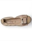 LA BALLERINA SIGNATURE S78 NAPPA BEIGE - VERNICE BEIGE RAMONA DIAMANT ORO & LINDA ORO - La Ballerina