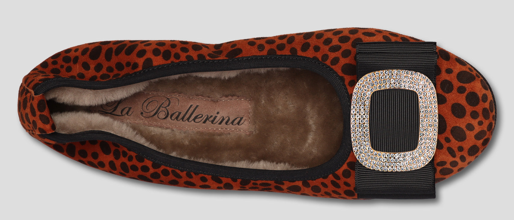 08W NO - CAMBIO La Ballerina NO - CAMBIO Warmgefüttert Leopard Print - La Ballerina