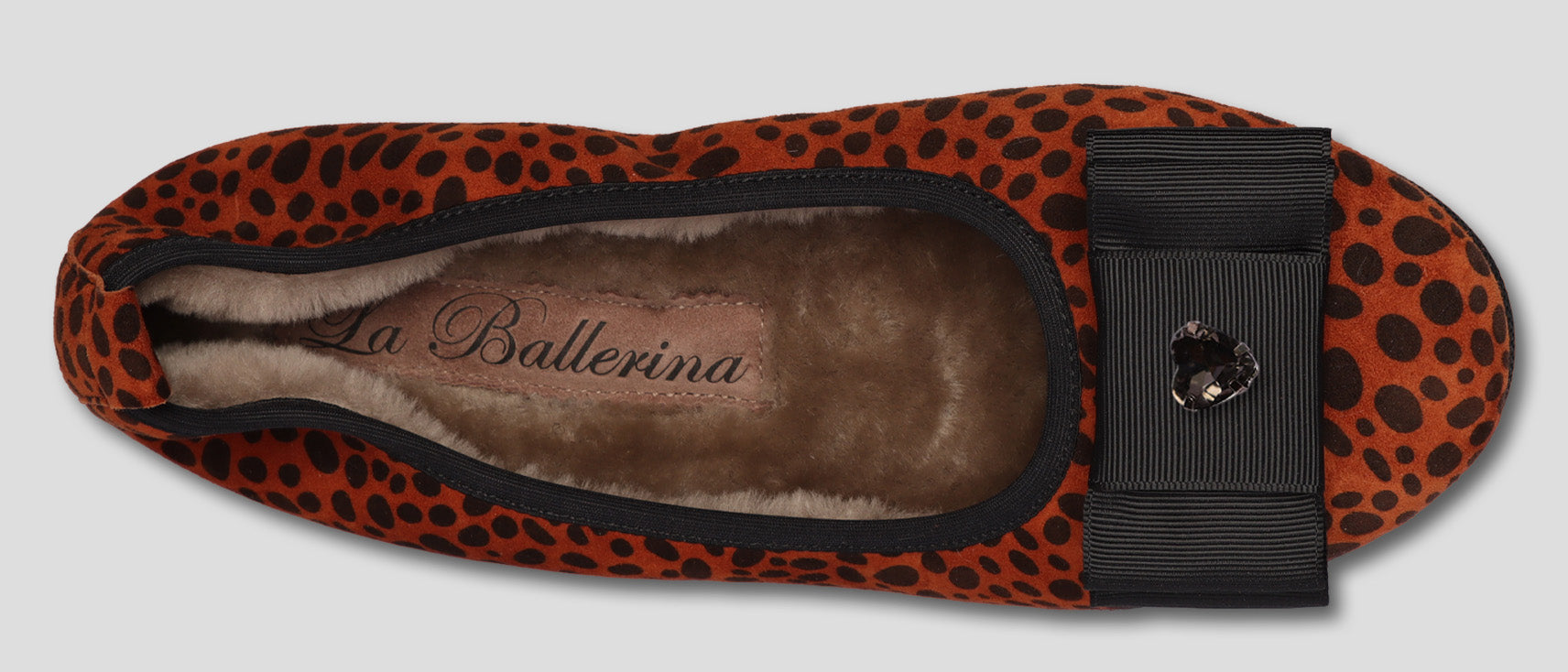 08W NO - CAMBIO La Ballerina NO - CAMBIO Warmgefüttert Leopard Print - La Ballerina