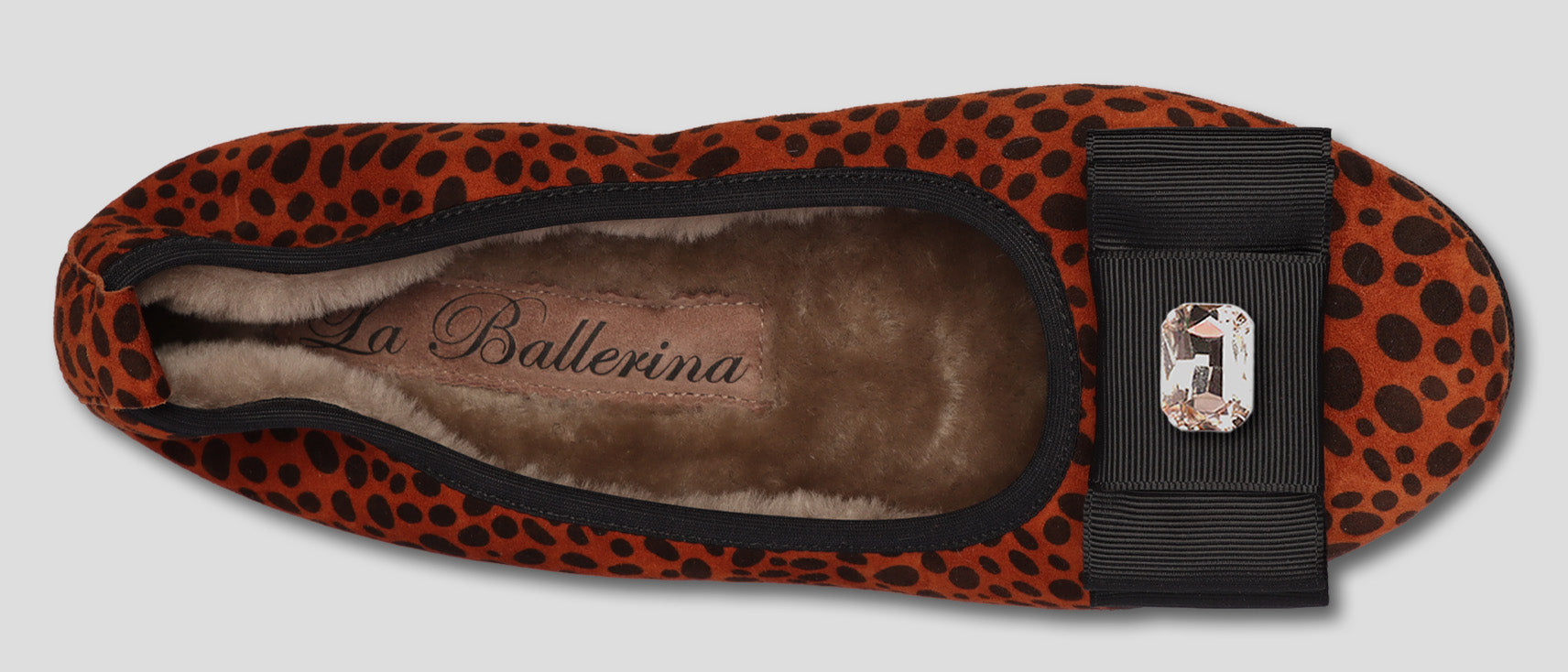 08W NO - CAMBIO La Ballerina NO - CAMBIO Warmgefüttert Leopard Print - La Ballerina