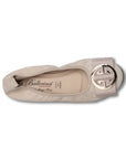 S26 💕 LA BALLERINA SIGNATURE CAMOSCIO BEIGE - La Ballerina